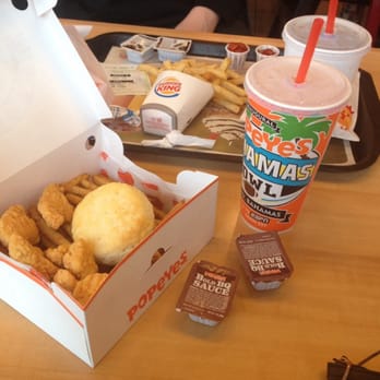 Popeyes Louisiana Kitchen - What I usually get for a special treat! Yum! Biscuits hit the spot! My friend usually gets Burger King which is connected to it - Chicken Wings Near Me - Howard Beach, New York Popeyes Louisiana Kitchen - What I usually get for a special treat! Yum! Biscuits hit the spot! My friend usually gets Burger King which is connected to it - Chicken Wings Near Me - Howard Beach, New York