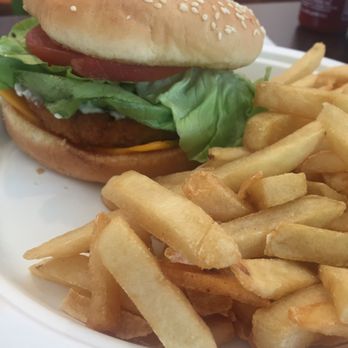 TNK Vegan Cafe - Chicken Burger - Vegan Near Me - Modesto, California