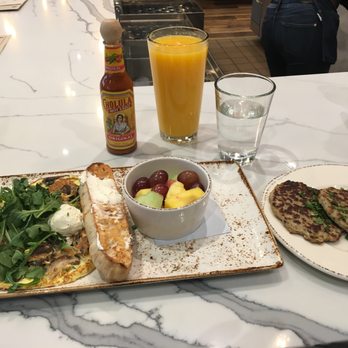 First Watch - Frittata with extra mushrooms and a side of turkey sausage patties - Breakfast & Brunch Near Me - Fort Worth, Texas