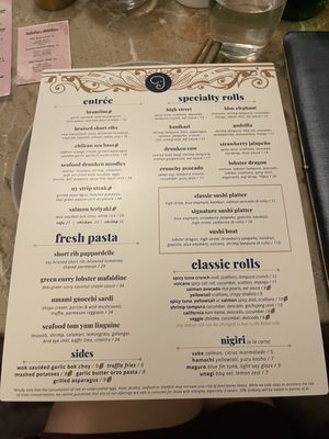 Menu photo 1 The Blue Elephant Pottstown, PA Menu photo 1 The Blue Elephant Pottstown, PA