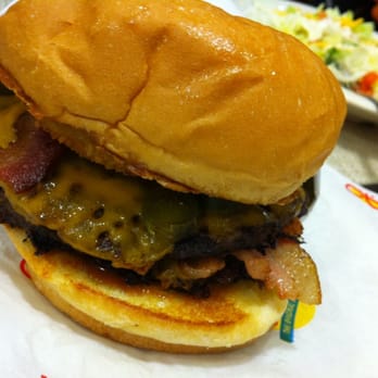 Johnny Rockets - Yummy burger and crisp side salad. - Burgers Near Me - Lehi, Utah