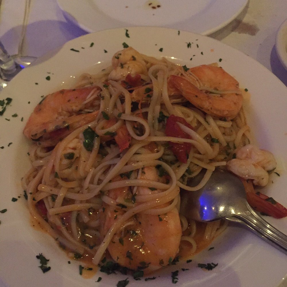 Piccola Strada - Shrimp linguini with overcooked pasta. - Italian Near Me - New York, New York Piccola Strada - Shrimp linguini with overcooked pasta. - Italian Near Me - New York, New York