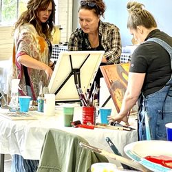 Girl UPcycled Studio - Enjoy Art Retreats and Paint Parties throughout the year!