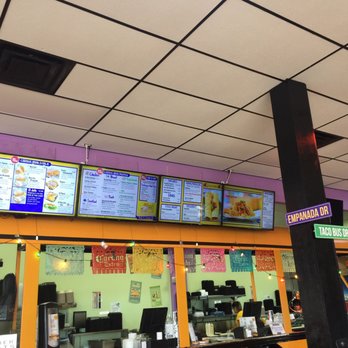 Taco Bus - They have a large menu where you order and they bring the food to you. They also have a to-go menu - Mexican Near Me - Treasure Island, Florida Taco Bus - They have a large menu where you order and they bring the food to you. They also have a to-go menu - Mexican Near Me - Treasure Island, Florida
