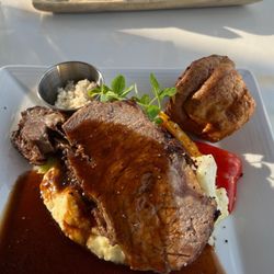 Lakeside Grill - Prime rib with Yorkshire pudding