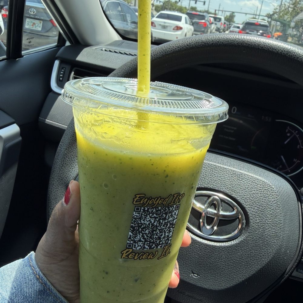 Ms Mango Plus Smoothie Bar - Recent order and it was divine! Lots of ginger, kale - Juice Bars & Smoothies Near Me - Oakland Park, Florida Ms Mango Plus Smoothie Bar - Recent order and it was divine! Lots of ginger, kale - Juice Bars & Smoothies Near Me - Oakland Park, Florida