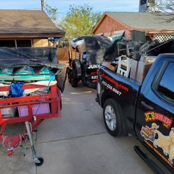 Peacefully Neat - This is the haul from her biggest job to date totaling 2,570 pounds 2 trailers and the truck full