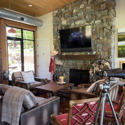 Inside, so cozy
