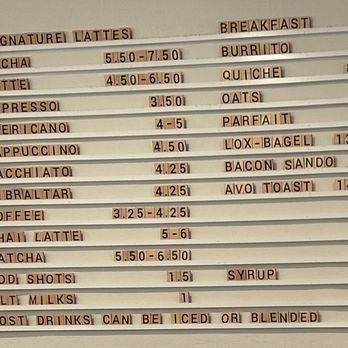 Black Oak Coffee Roasters - Menu - Coffee & Tea Near Me - Healdsburg, California