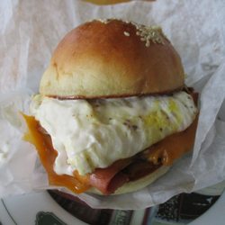 Town & Country Diner - Breakfast sandwich