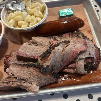 Canyons Barbeque - Brisket, hot link Mac and Cheese - Barbeque Near Me - Castro Valley, California