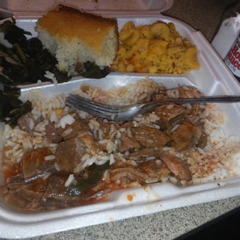 Big Daddy's Kitchen - Beef tip /rice, mac&cheese,collards and cornbread !!delicious!! - Southern Near Me - Atlanta, Georgia Big Daddy's Kitchen - Beef tip /rice, mac&cheese,collards and cornbread !!delicious!! - Southern Near Me - Atlanta, Georgia