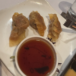fried chive dumplings