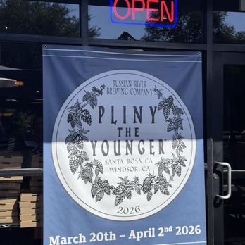 Russian River Brewing - Sign outside - Pizza Near Me - Santa Rosa, California