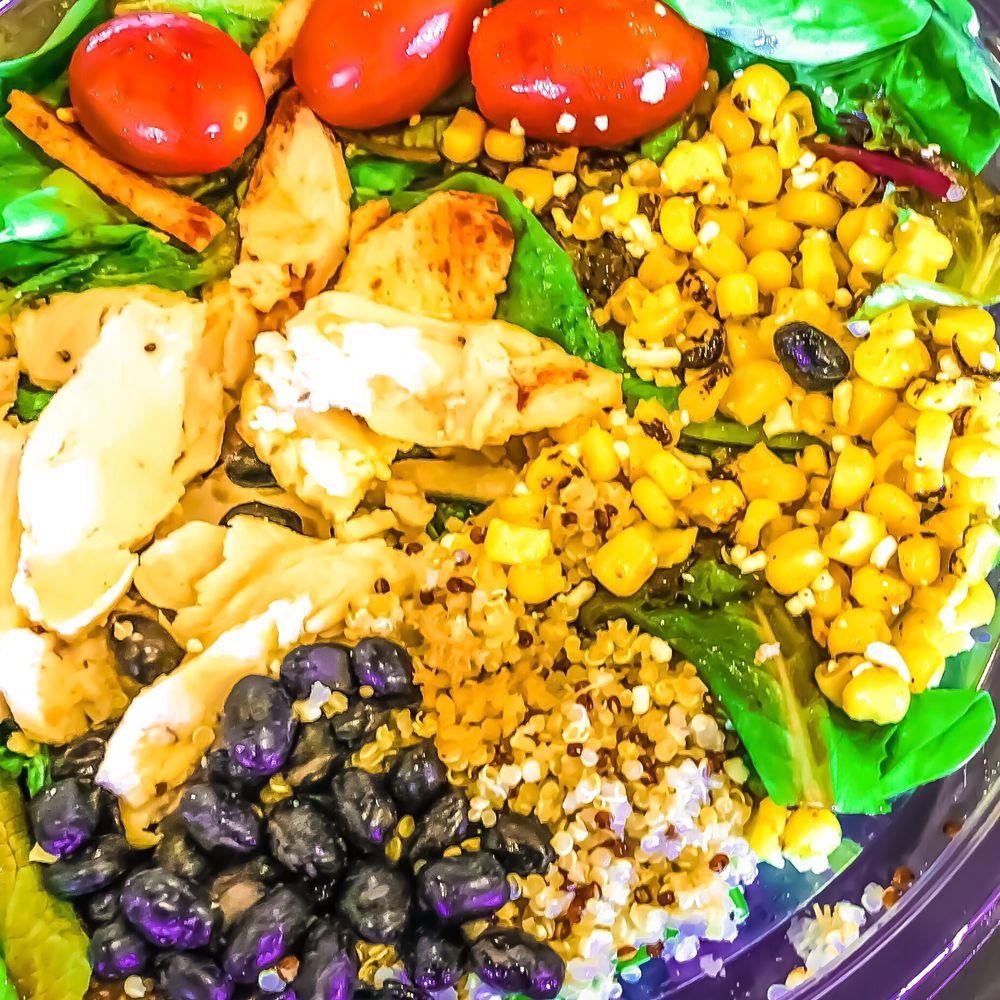 Starbucks - Chicken and Quinoa Southwest Style Salad. - Coffee & Tea Near Me - Las Vegas, Nevada Starbucks - Chicken and Quinoa Southwest Style Salad. - Coffee & Tea Near Me - Las Vegas, Nevada