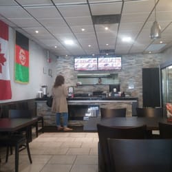 Afghan Kebob Cuisine - Order counter and main dining area
