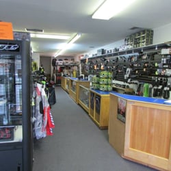 Doodlebug Sportz Paintball ProShop - A snap shot of the gun wall!