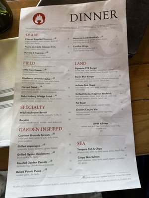Menu photo 3 Corkfire Kitchen Temecula, CA