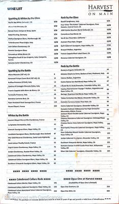 Menu photo 4 Harvest On Main Blue Ridge, GA