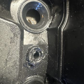 RG Motorworks - Stripped out bolt holes on the old valve cover that should have been replaced - Auto Repair Near Me - Henderson, Nevada