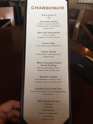 Menu photo 7 Charbonos Avon, IN