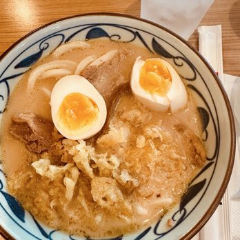Marugame Udon - Creamy broth tonkotsu udon - Japanese Near Me - San Ramon, California Marugame Udon - Creamy broth tonkotsu udon - Japanese Near Me - San Ramon, California