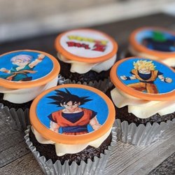 Bake with Heart - Dragonball Z Cupcakes