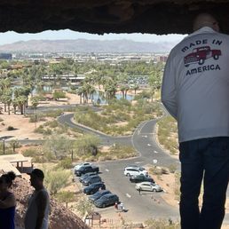 The view from the hole