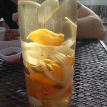 Lee Be Fish - Homemade pepper vinegar - Seafood Near Me - Marco Island, Florida Lee Be Fish - Homemade pepper vinegar - Seafood Near Me - Marco Island, Florida
