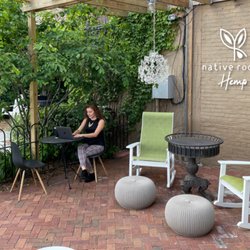 Native Roots Hemp - Native Roots Hemp outdoor patio!