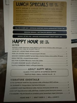 Menu photo 7 The Vig Mesa, AZ