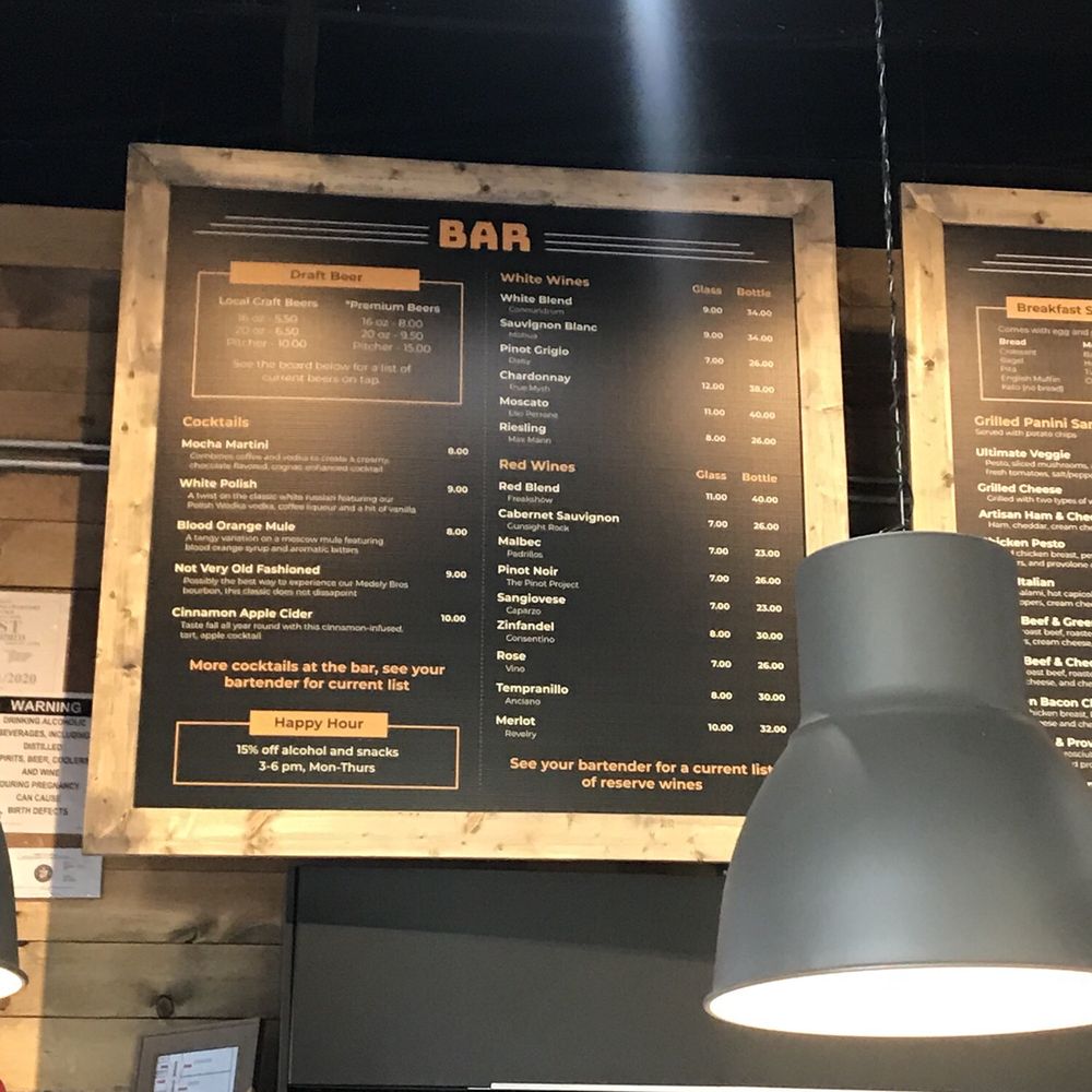 Amped Coffee Company - Bar Menu - Coffee & Tea Near Me - Phoenix, Arizona