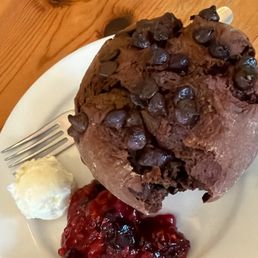 Chocolate soda muffin