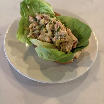 Maria's Oyster Bar - This is the crawfish roll.  BEST EVER! - Seafood Near Me - New Orleans, Louisiana