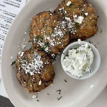 Nisi Estiatorio - Eggplant fritters - Greek Near Me - Astoria, New York
