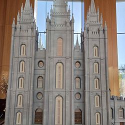 Temple Square South Visitors' Center - Model of the Salt Lake Temple 06-21-2026