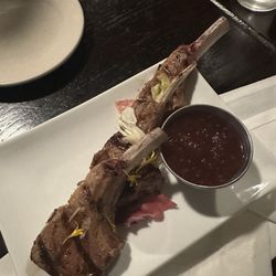 The Library Bar & Grill - Lamb chop lollipops