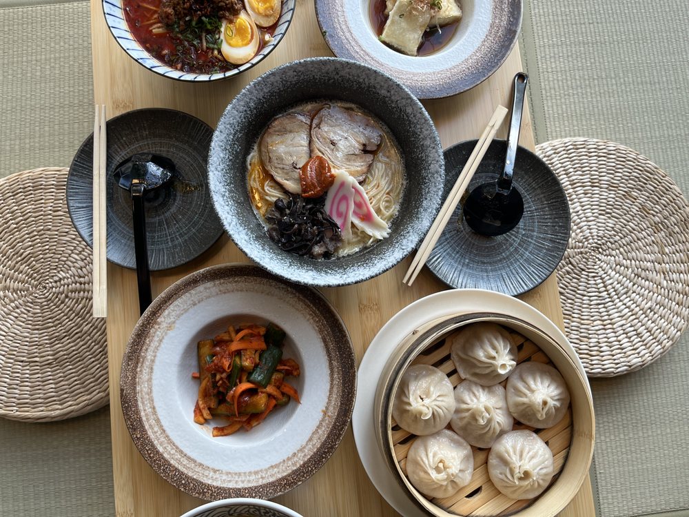 Food from Ramen Thukpa- Brooklyn