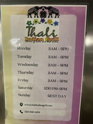 Menu photo 3 Thali Indian Grill St. Thomas, VI