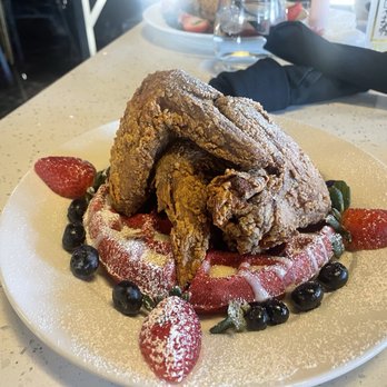 Lush Cafe And Lounge - Golden Fried Chicken & Red Velvet Waffles - Lounges Near Me - Tempe, Arizona