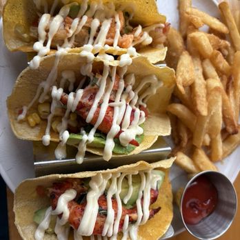 Harborside 1901 Bar & Grill - Fish tacos - Seafood Near Me - Boothbay Harbor, Maine Harborside 1901 Bar & Grill - Fish tacos - Seafood Near Me - Boothbay Harbor, Maine