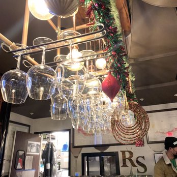 Residual Sugar Wine Bar - Inside      Clean glasses - Wine Bars Near Me - Concord, California