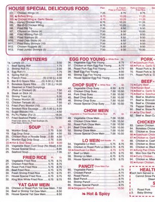 Menu photo 1 King Wok Chinese Restaurant Chesapeake, VA