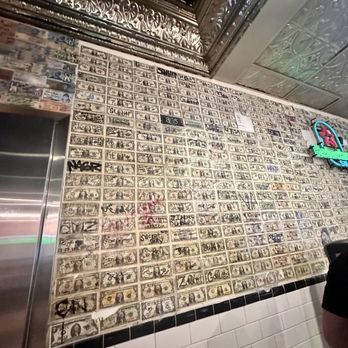 Secret Pizza - Money wall - Pizza Near Me - Las Vegas, Nevada Secret Pizza - Money wall - Pizza Near Me - Las Vegas, Nevada