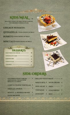 Menu photo 1 El Picosito Mexican Grill Gustine, CA Menu photo 1 El Picosito Mexican Grill Gustine, CA