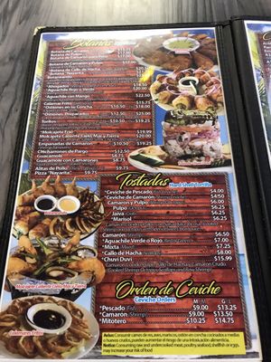 Menu photo 5 Mi Nuevo Nayarit Phoenix, AZ