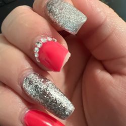 Tiffany's Nail & Spa - Nail tip that literally broke off in my sleep...