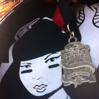 LA Chinatown Firecracker - Year of the Snake finisher medal - Races & Competitions Near Me - Los Angeles, California LA Chinatown Firecracker - Year of the Snake finisher medal - Races & Competitions Near Me - Los Angeles, California