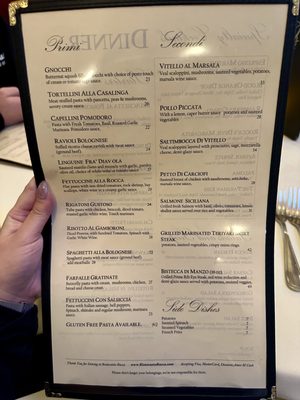 Menu photo 5 Rocca Ristorante Burlingame, CA Menu photo 5 Rocca Ristorante Burlingame, CA