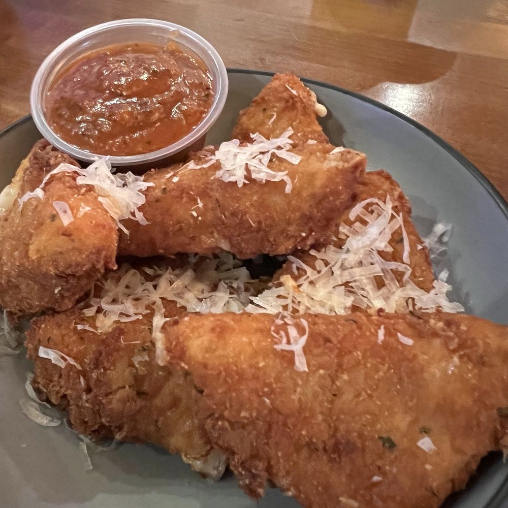 Fried pepperjack cheese Fried pepperjack cheese